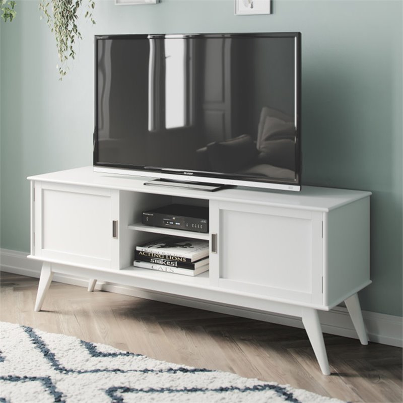 Simpli Home Draper Solid Hardood 60 