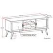 Simpli Home Draper Solid Hardood 60 