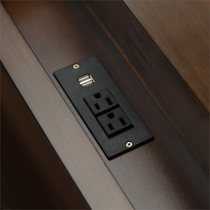 Simpli Home Rylie Solid Wood Transitional 60 