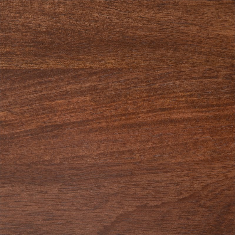 Hunter SOLID MANGO WOOD TV Media Stand in Umber Brown Stain For TVs up to 65 in