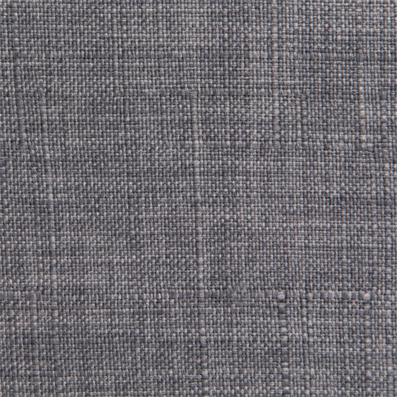 Simpli Home Lowell Solid Wood Dining Chair in Light Gray Linen