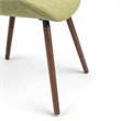 Simpli Home Malden Solid Wood Dining Chair in Acid Green
