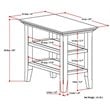 Simpli Home Acadian Wood 14