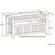 Simpli Home Acadian Wood 48