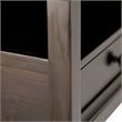 Simpli Home Amherst Solid Wood Coffee Table with Drawers in Hickory Brown