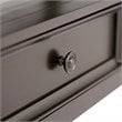 Simpli Home Amherst Solid Wood Coffee Table with Drawers in Hickory Brown