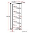 Simpli Home Amherst Solid Wood 70