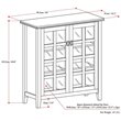 Simpli Home Artisan Wood 38