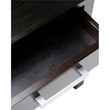 Simpli Home Kitchener Solid Wood End Table with Storage Drawer in Hickory Brown