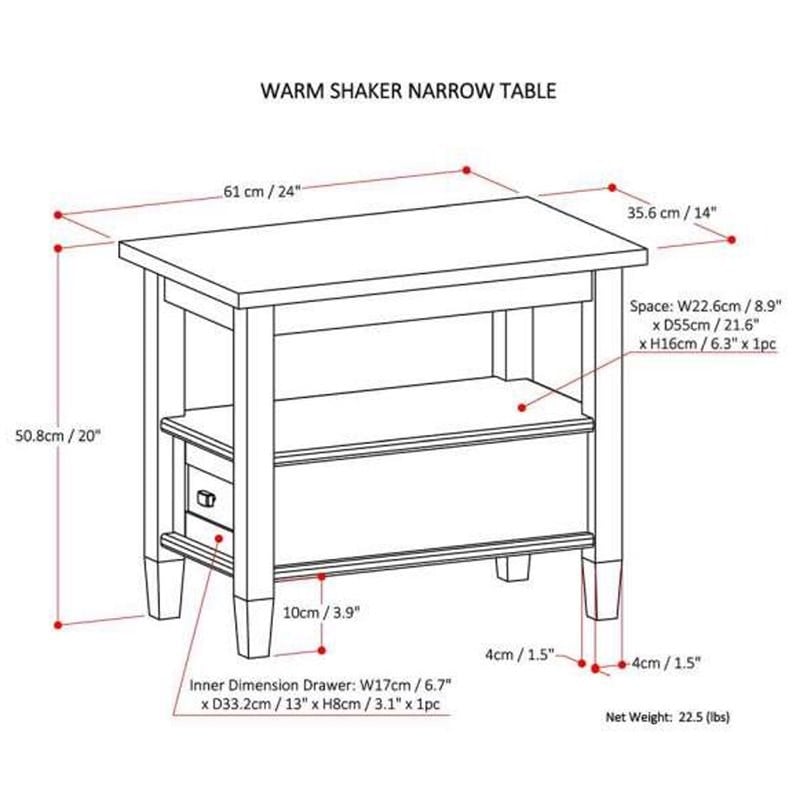Warm Shaker Wood 14