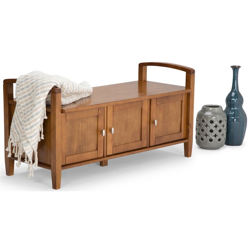 Simpli Home Warm Shaker Wood 44