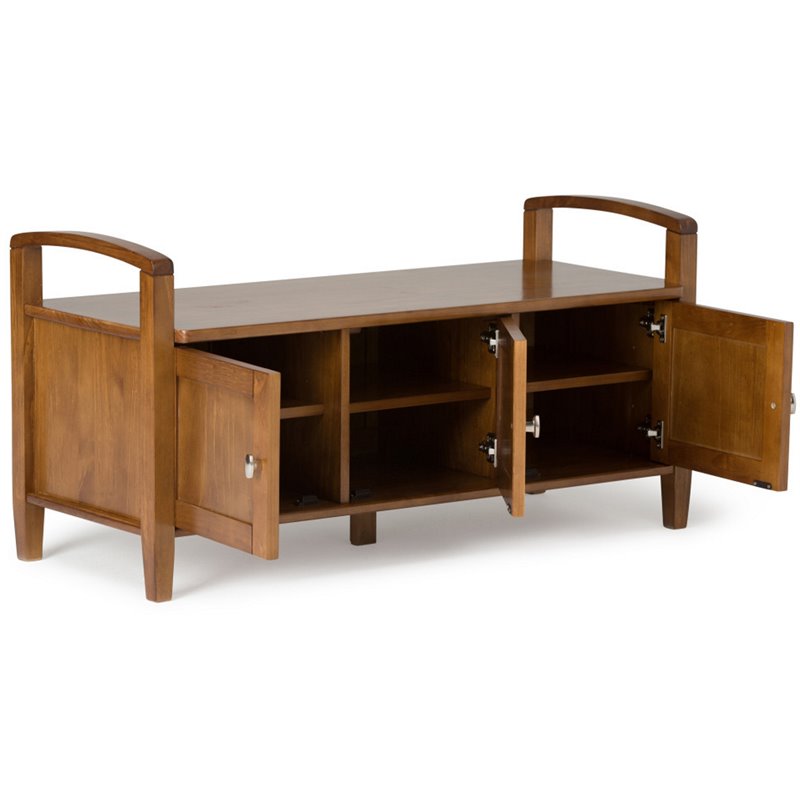 Simpli Home Warm Shaker Wood 44