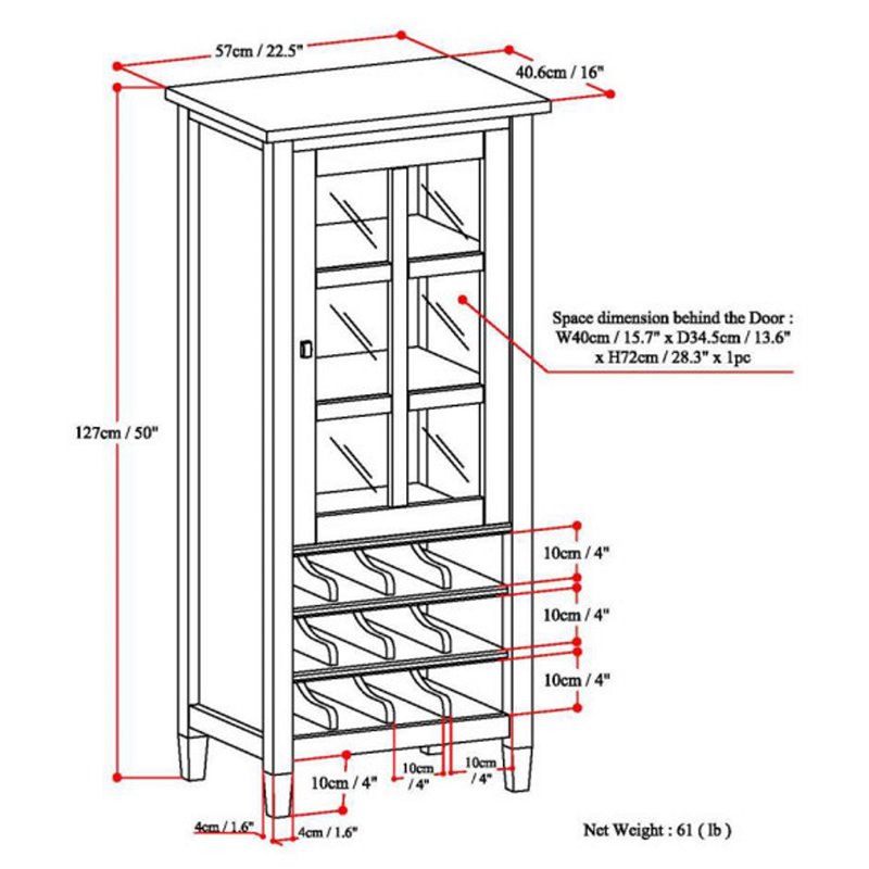 Warm Shaker 12-Bottle Wood 23