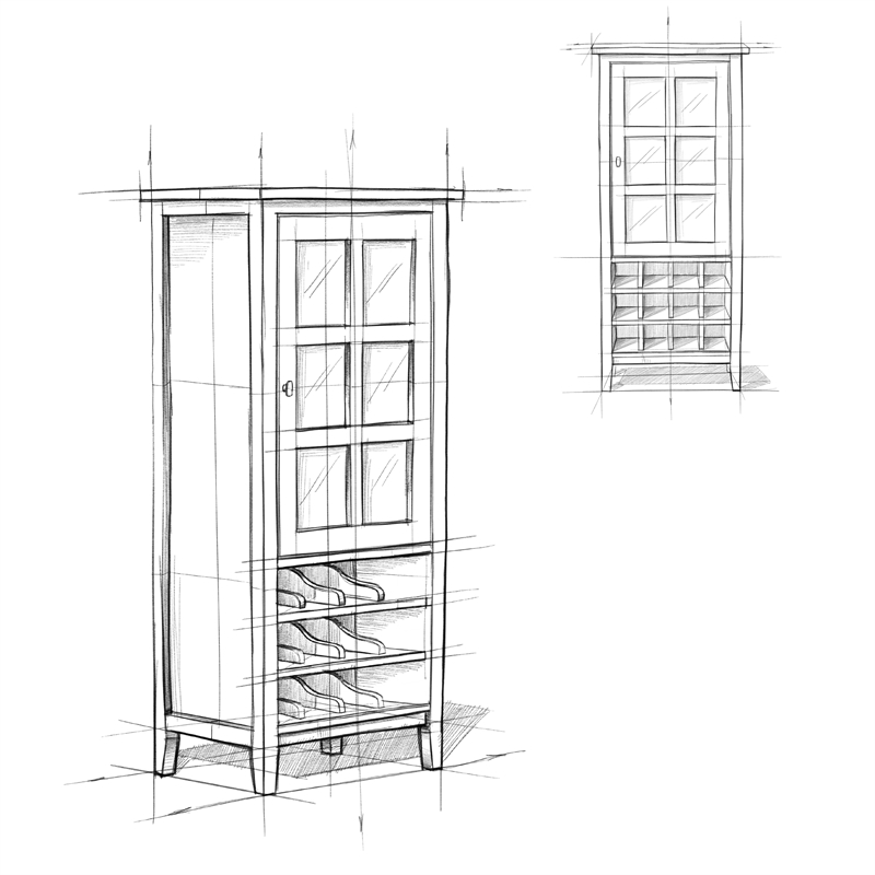 Warm Shaker 12-Bottle Wood 23