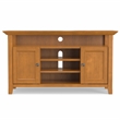Amherst 54 inch Wide Solid Wood Transitional TV Stand in Light Golden Brown