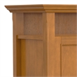 Amherst 54 inch Wide Solid Wood Transitional TV Stand in Light Golden Brown