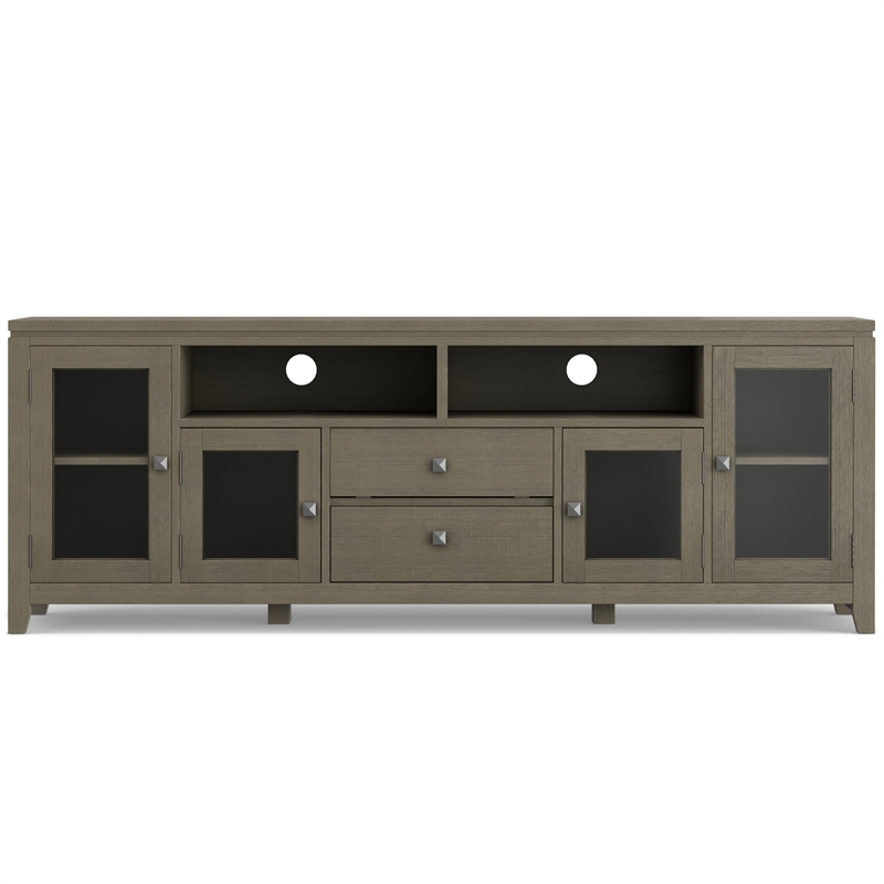 Simpli Home Cosmopolitan Solid Wood Extra Wide 72