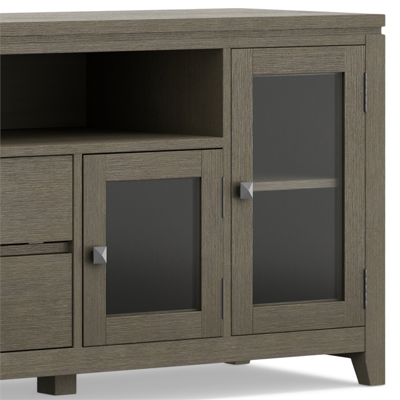 Simpli Home Cosmopolitan Solid Wood Extra Wide 72