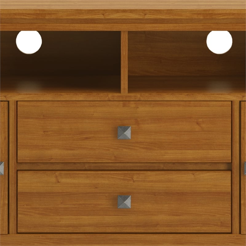 Simpli Home Cosmopolitan Solid Wood Extra Wide 72