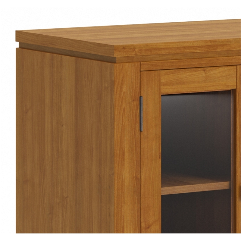 Simpli Home Cosmopolitan Solid Wood Extra Wide 72