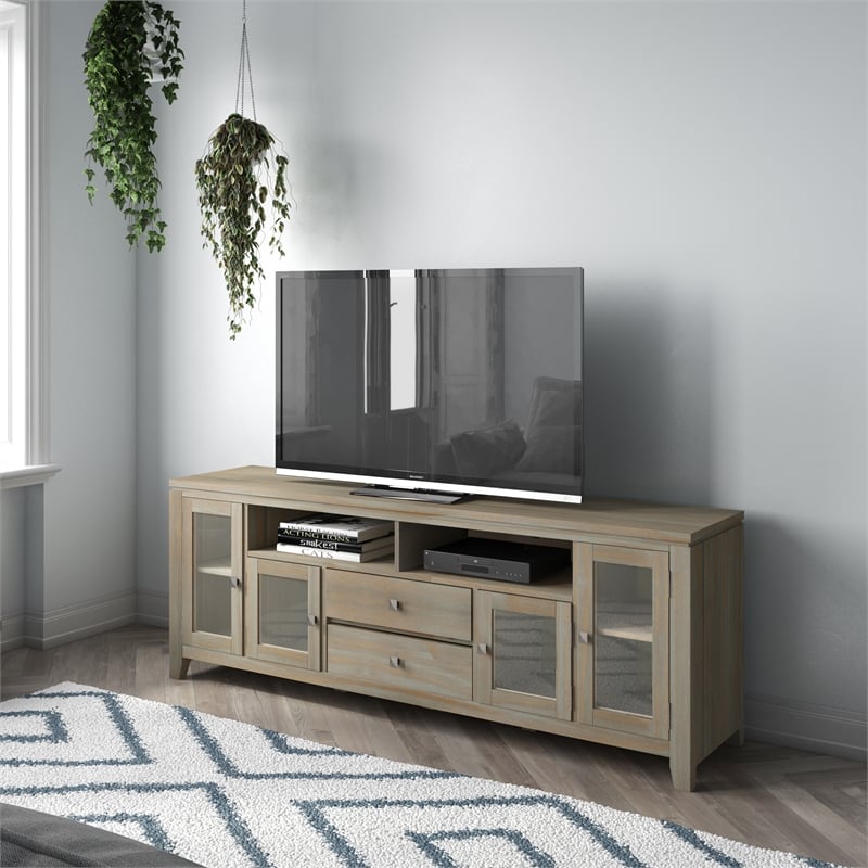 Simpli home cosmopolitan on sale tv stand