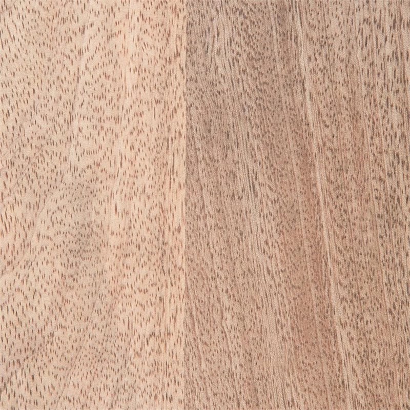 Simpli Home Skyler Modern Solid Wood C-Shape End Table in Natural and Black