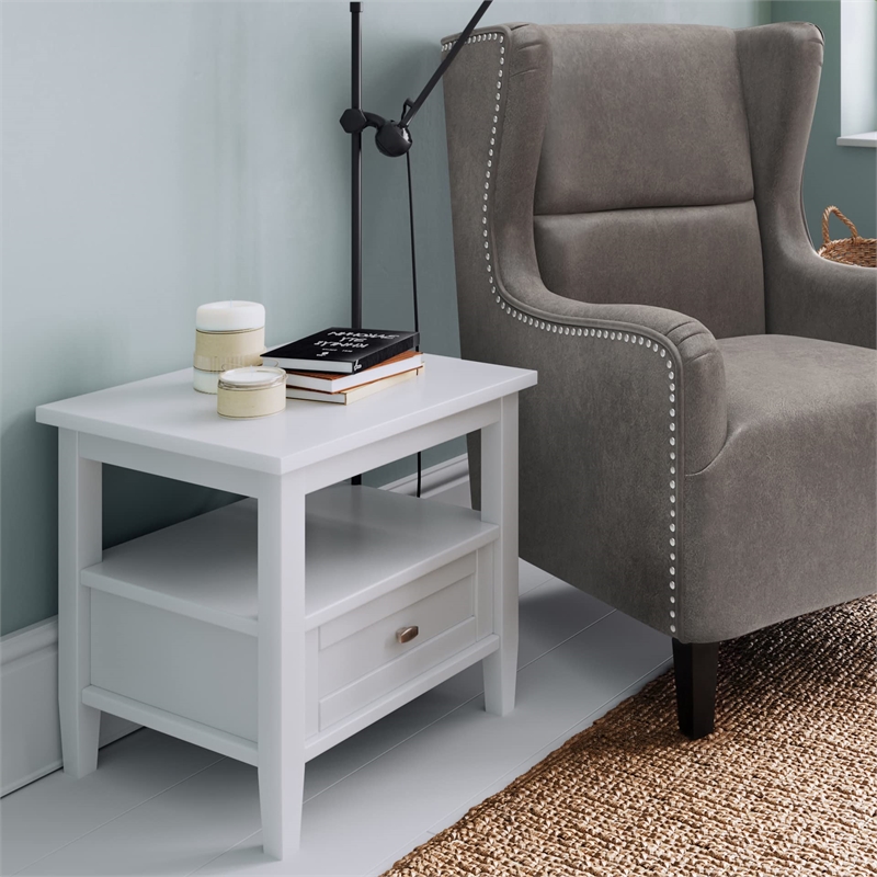 Simpli Home Warm Shaker Wood 20