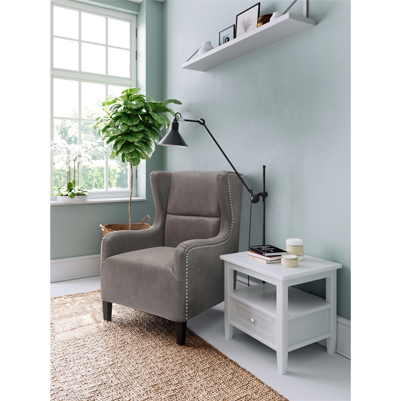 Simpli Home Warm Shaker Wood 20