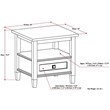 Simpli Home Warm Shaker Wood 20
