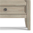 Simpli Home Amherst Transitional Solid Wood Console Sofa Table - Distressed Gray