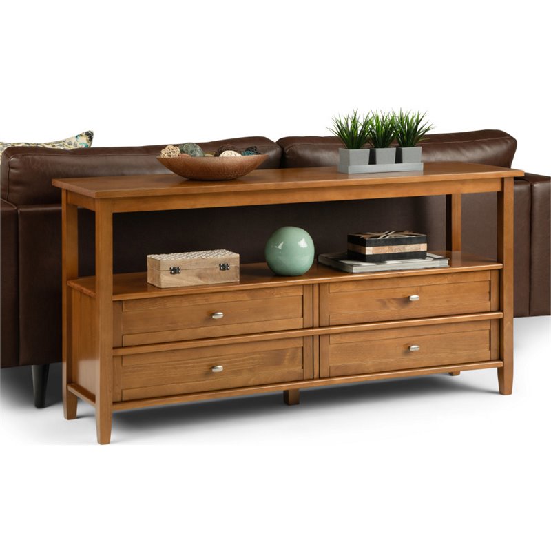 Simpli Home Warm Shaker Wood 60