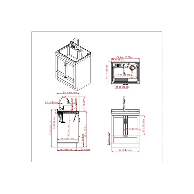 Simpli Home Maile 28