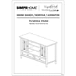 Simpli Home Warm Shaker Wood 47