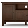 Simpli Home Warm Shaker Wood 72