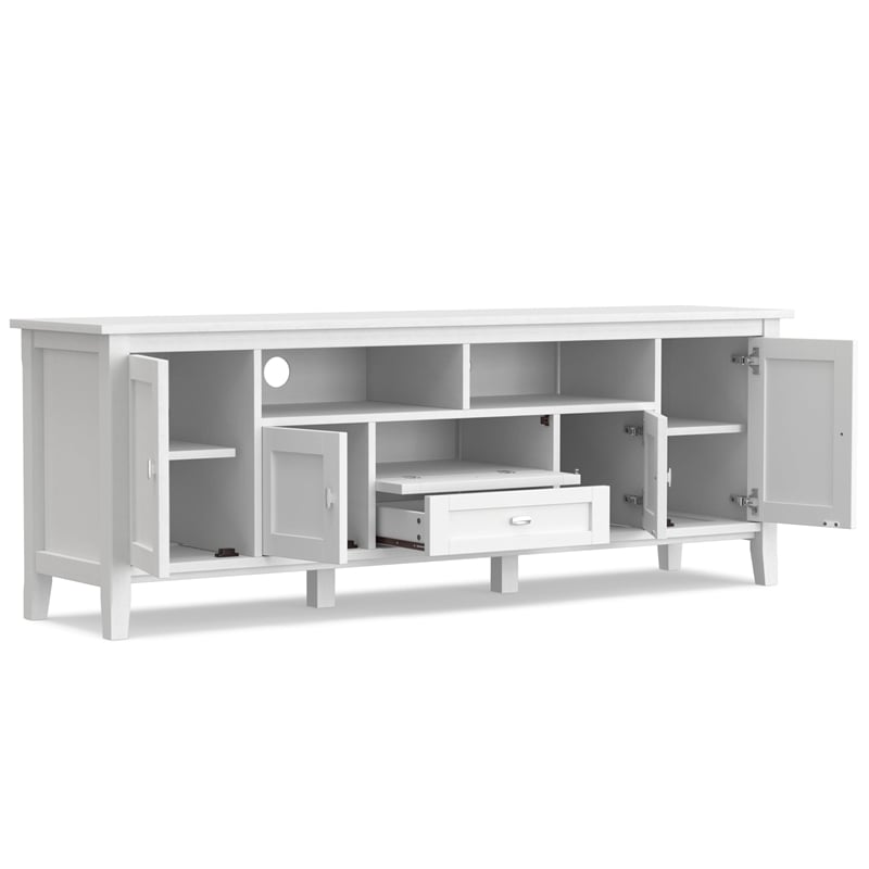 Simpli Home Warm Shaker Wood 72