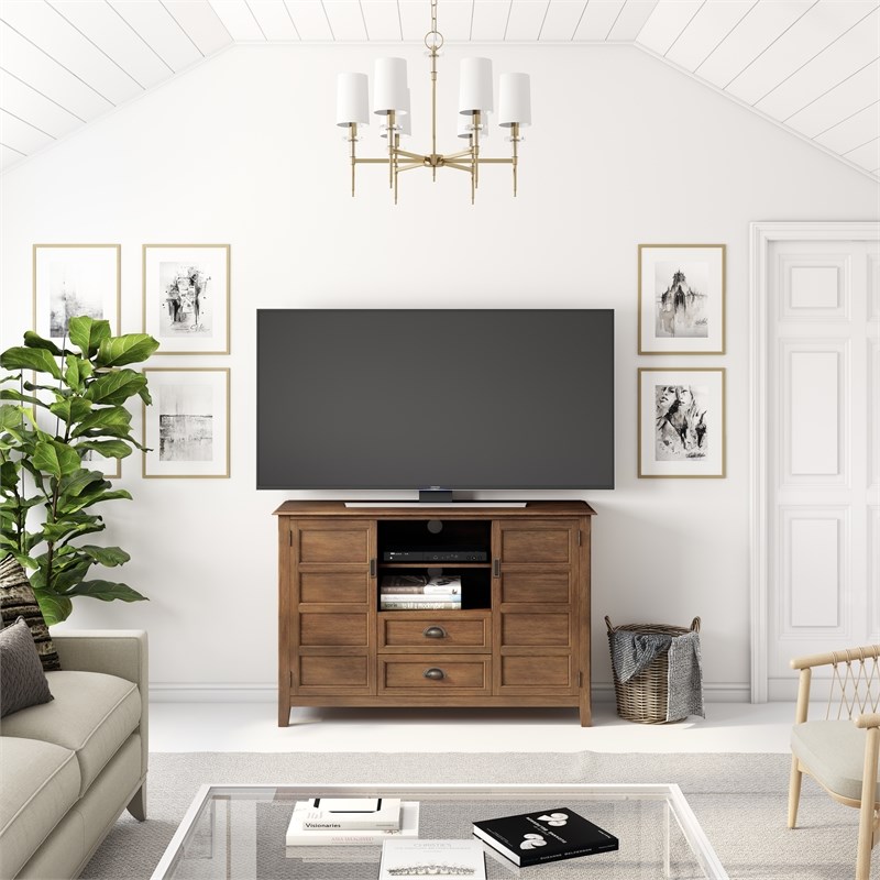 Simpli Home Burlington Wood 54