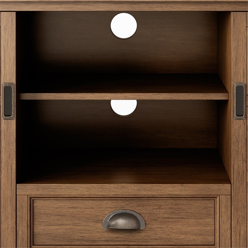 Simpli Home Burlington Wood 54