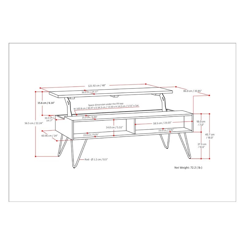 Simpli Home Hunter Mango Wood 48
