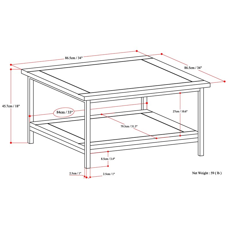 Skyler SOLID WOOD and Metal 34