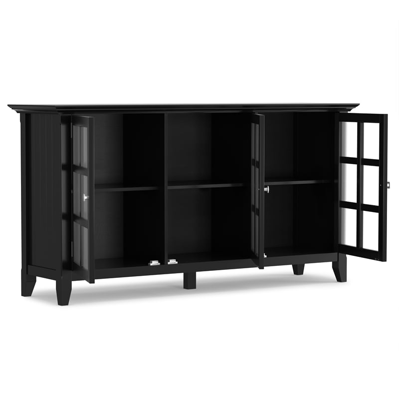 Simpli Home Acadian Solid Wood 62 