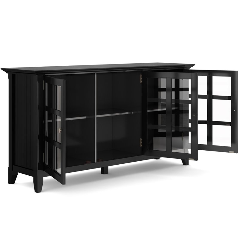 Simpli Home Acadian Solid Wood 62 