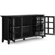 Simpli Home Acadian Solid Wood 62 