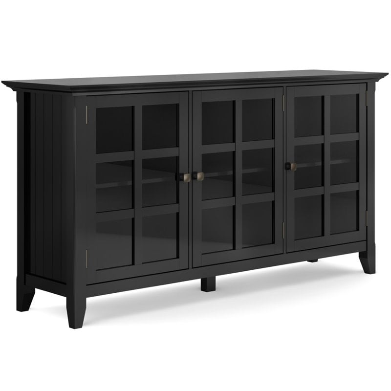 Simpli Home Acadian Solid Wood 62 