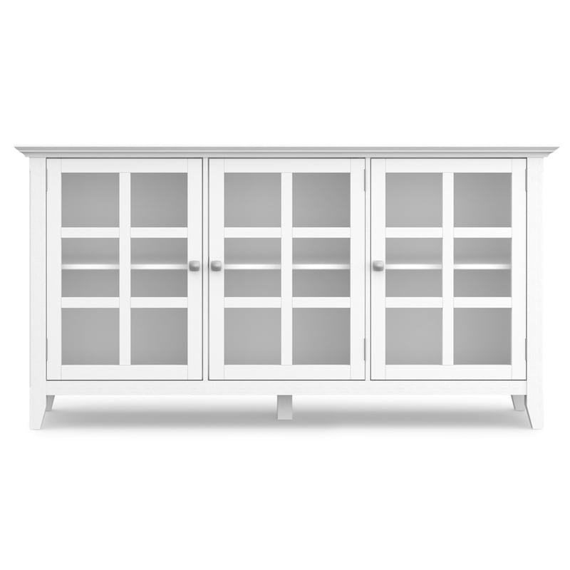 Simpli Home Acadian Solid Wood 62 