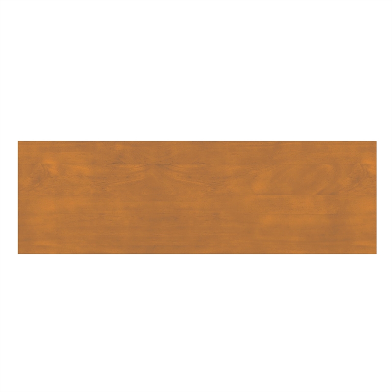 Artisan 60 inch Wide Solid Wood Transitional Sideboard Buffet in Honey Brown