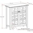 Simpli Home Artisan Wood 38