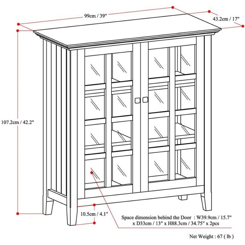 Simpli Home Acadian 39