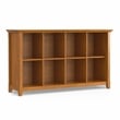 Simpli Home Acadian Wood 8 Cube 57