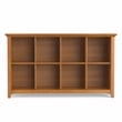 Simpli Home Acadian Wood 8 Cube 57