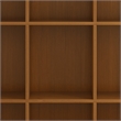 Simpli Home Acadian Wood 9 Cube Bookcase and Unit in Light Golden Brown